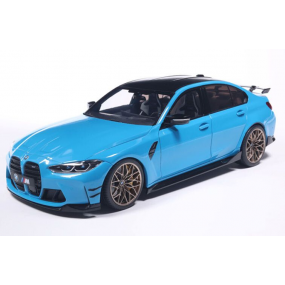 BMW M3 (G80) Performance Parts '24, blauw - 1:18 - Solido