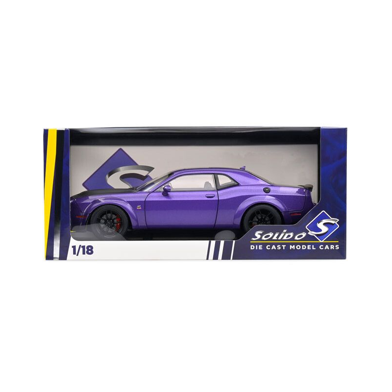 Dodge Challenger SRT Hellcat redeye widebody '20, paars - 1:18 - Solido