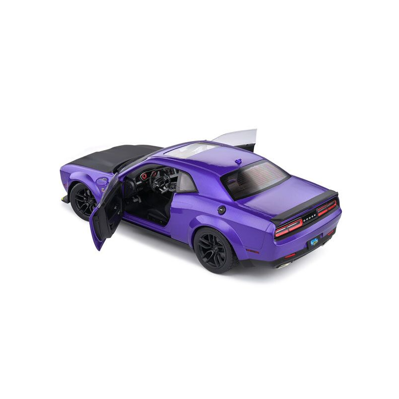 Dodge Challenger SRT Hellcat redeye widebody '20, paars - 1:18 - Solido