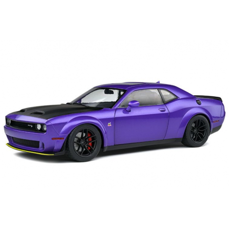 Dodge Challenger SRT Hellcat redeye widebody '20, paars - 1:18 - Solido