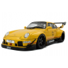 Porsche 911 (993) RWB bodykit Cinderella 20, geel - 1:18 - Solido