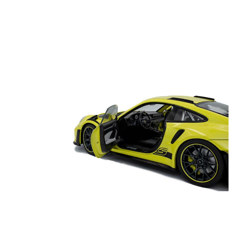 Porsche 911 GT3 RS (992) Solido Works '24, limoengroen - 1:18 - Solido