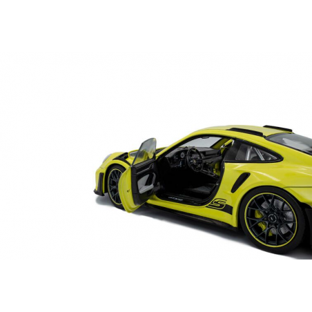 Porsche 911 GT3 RS (992) Solido Works '24, limoengroen - 1:18 - Solido