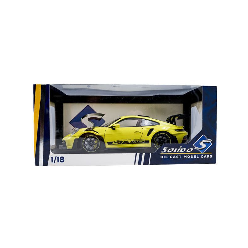 Porsche 911 GT3 RS (992) Solido Works '24, limoengroen - 1:18 - Solido