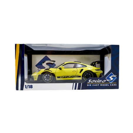 Porsche 911 GT3 RS (992) Solido Works '24, limoengroen - 1:18 - Solido