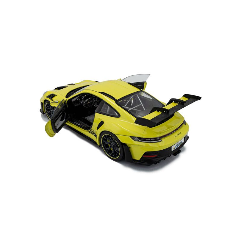 Porsche 911 GT3 RS (992) Solido Works '24, limoengroen - 1:18 - Solido