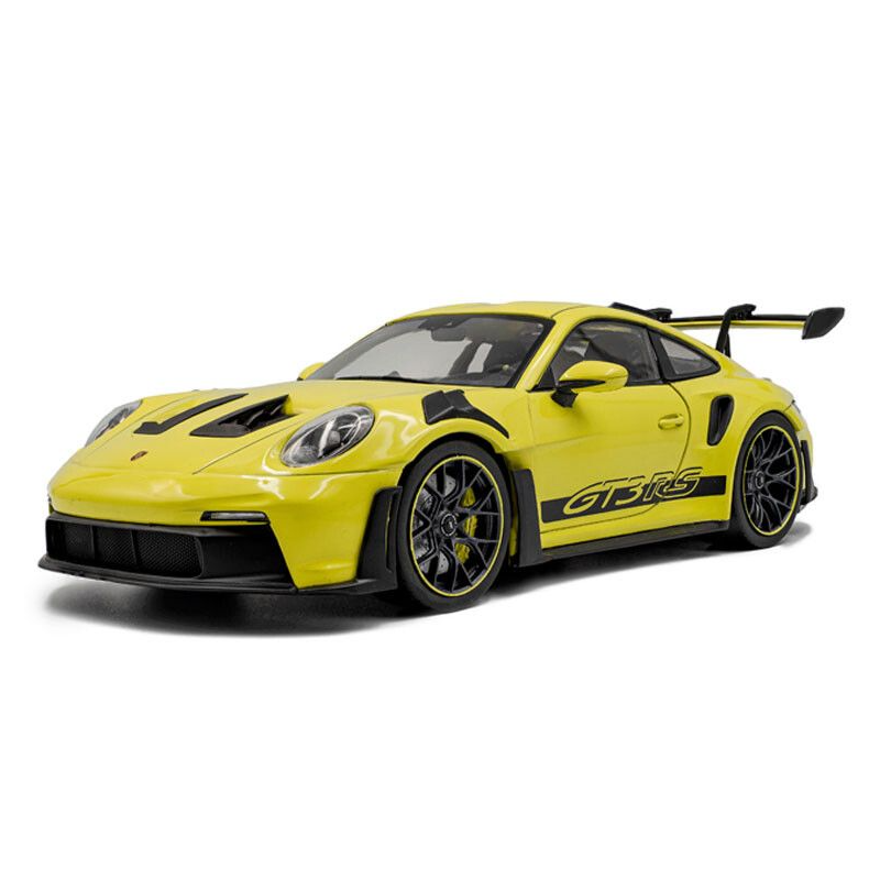 Porsche 911 GT3 RS (992) Solido Works '24, limoengroen - 1:18 - Solido
