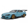 Nissan Silvia S15 Spec-R Aero Solido Works '99, blauw - 1:18 - Solido
