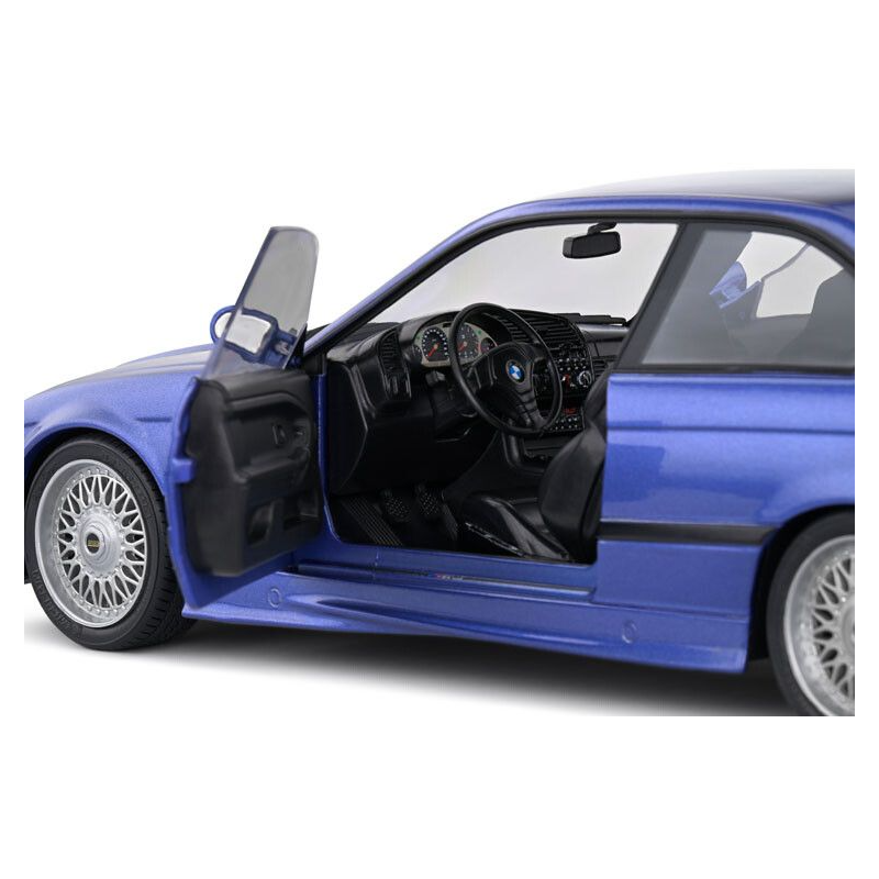 BMW M3 (E36) coupe Solido Works '96, blauw - 1:18 - Solido