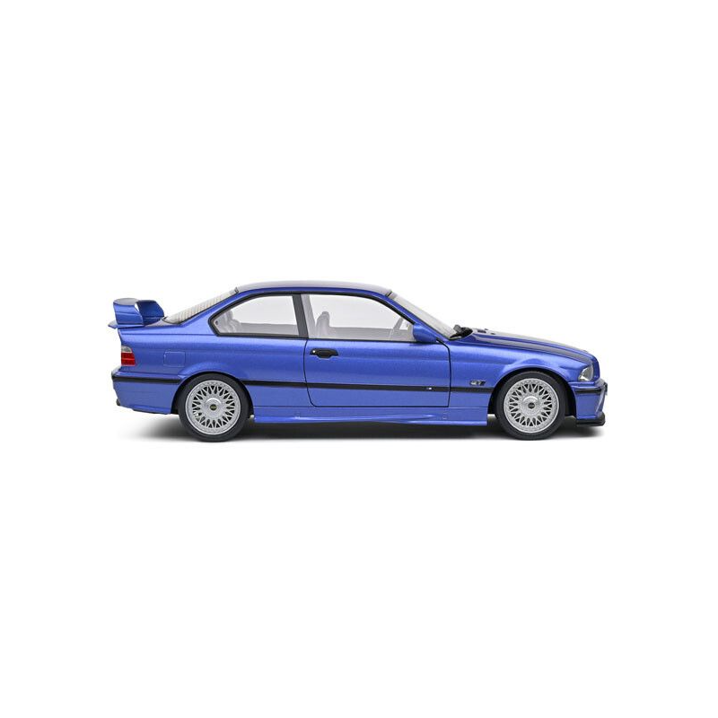 BMW M3 (E36) coupe Solido Works '96, blauw - 1:18 - Solido