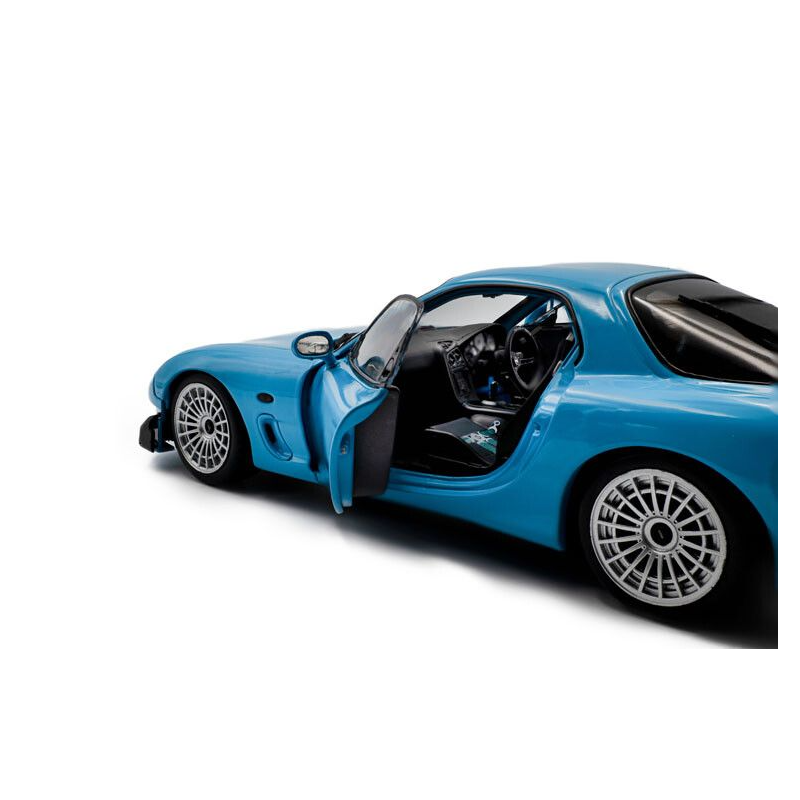 Mazda RX7 FD3RS Solido Works '99, blauw - 1:18 - Solido