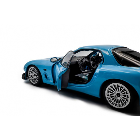 Mazda RX7 FD3RS Solido Works '99, blauw - 1:18 - Solido
