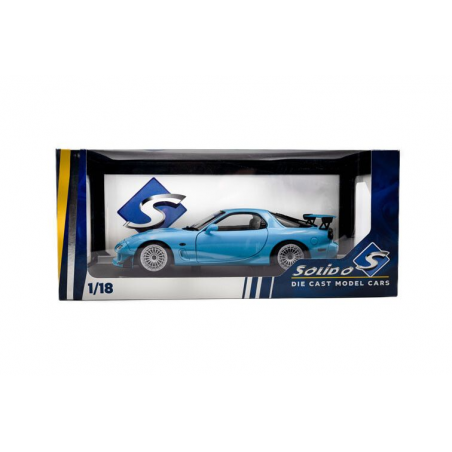 Mazda RX7 FD3RS Solido Works '99, blauw - 1:18 - Solido