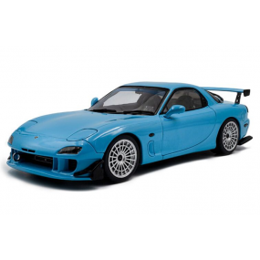Mazda RX7 FD3RS Solido Works '99, blauw - 1:18 - Solido