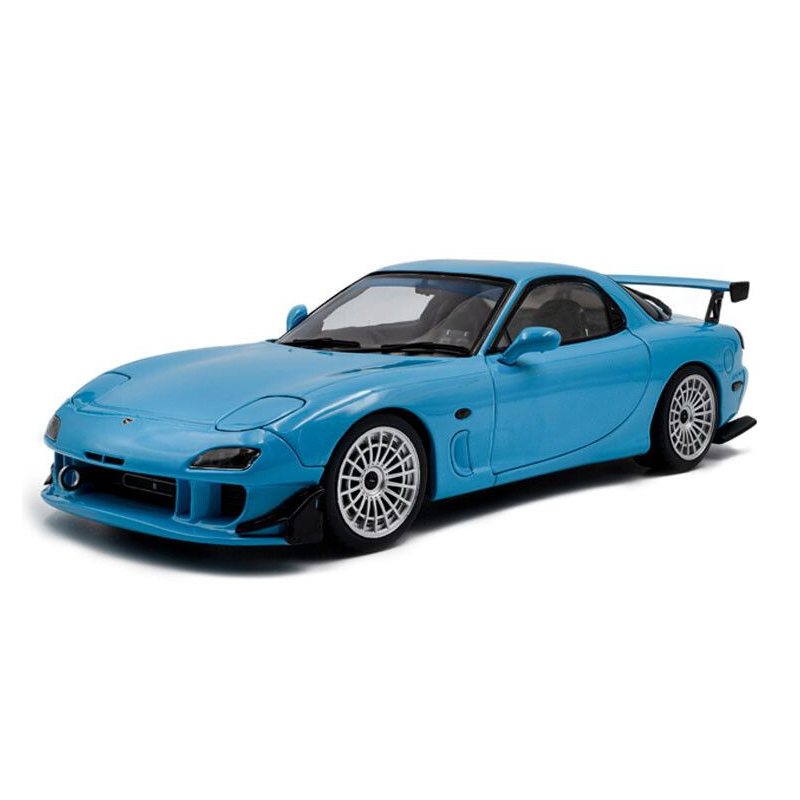 Mazda RX7 FD3RS Solido Works '99, blauw - 1:18 - Solido