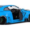 Nissan GT-R (R35) W/ Liberty Walk bodykit 2.0 '24, blauw - 1:18 - Solido