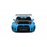 Nissan GT-R (R35) W/ Liberty Walk bodykit 2.0 '24, blauw - 1:18 - Solido