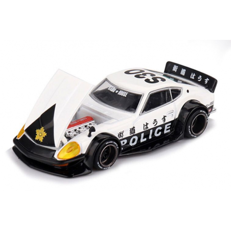 Nissan Fairlady Z Kaido GT Police '78, Kaido House 1:64, Mini GT