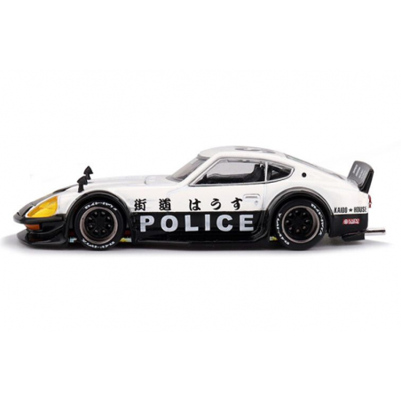 Nissan Fairlady Z Kaido GT Police '78, Kaido House 1:64, Mini GT
