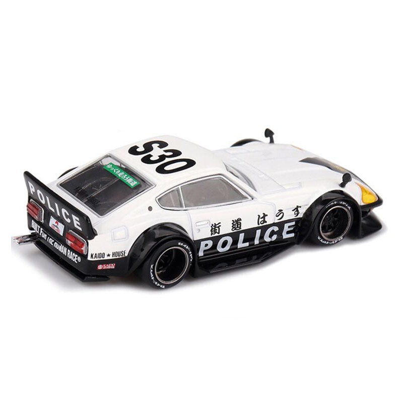 Nissan Fairlady Z Kaido GT Police '78, Kaido House 1:64, Mini GT