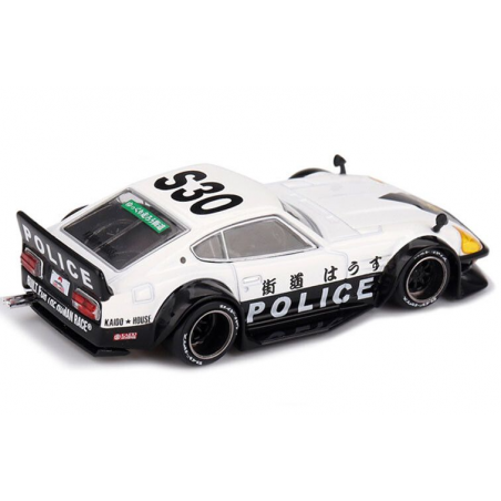 Nissan Fairlady Z Kaido GT Police '78, Kaido House 1:64, Mini GT