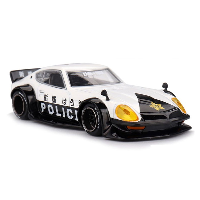 Nissan Fairlady Z Kaido GT Police '78, Kaido House 1:64, Mini GT