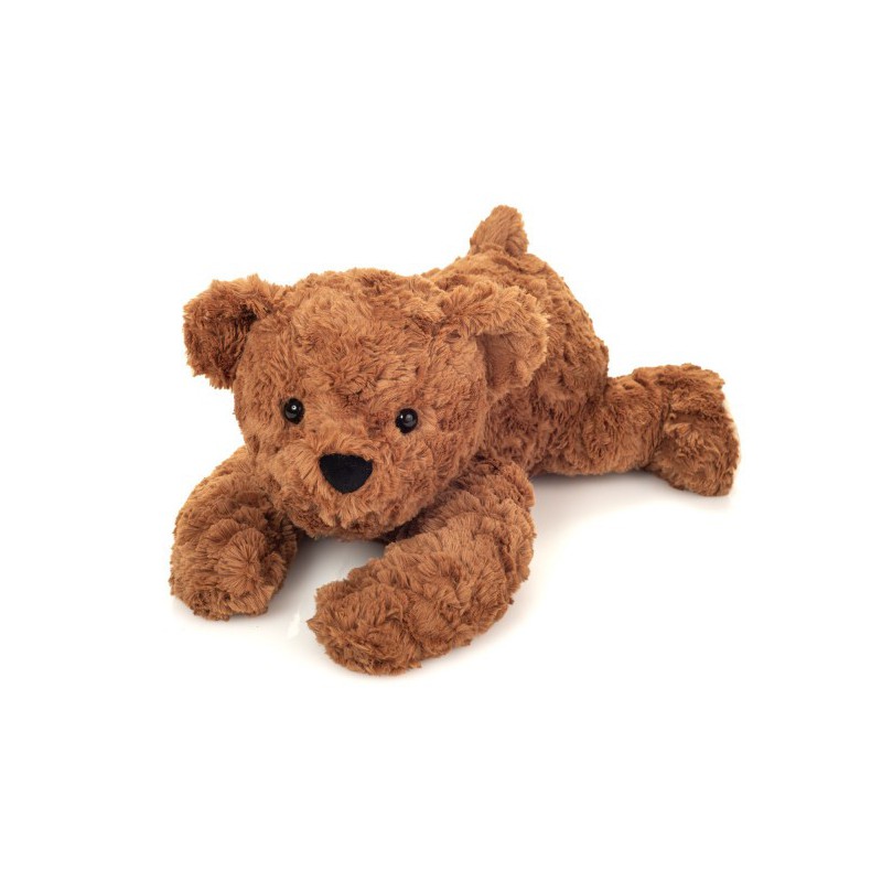 Hermann Teddy  - Teddy Lying Brown 40 cm