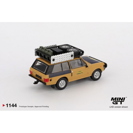 Land Rover Range Rover Camel Trophy S. '81 Swoboda & Mentel, 1:64, MiniGT (1144)