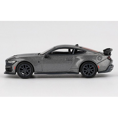 Ford Mustang Dark Horse '24, grijs (Carbonized Gray), 1:64, MiniGT (957)