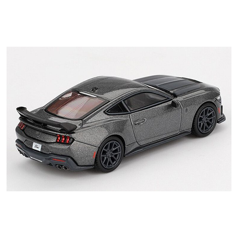 Ford Mustang Dark Horse '24, grijs (Carbonized Gray), 1:64, MiniGT (957)