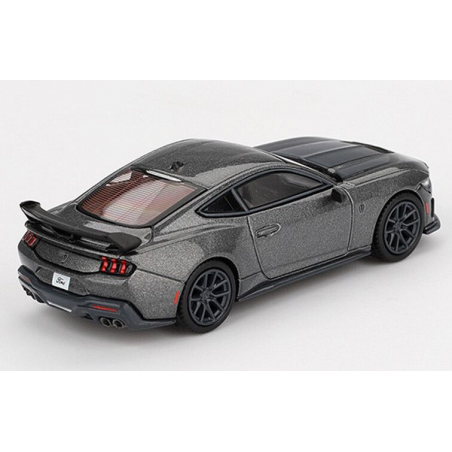 Ford Mustang Dark Horse '24, grijs (Carbonized Gray), 1:64, MiniGT (957)