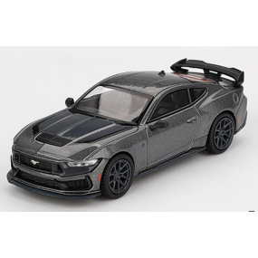 Ford Mustang Dark Horse '24, grijs (Carbonized Gray), 1:64, MiniGT (1144)