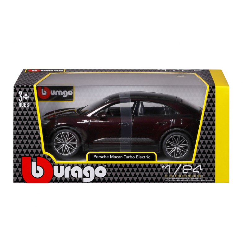 Porsche MACAN 4 ELECTRIC 2024 (Metallic Copper) - 1:24, Bburago