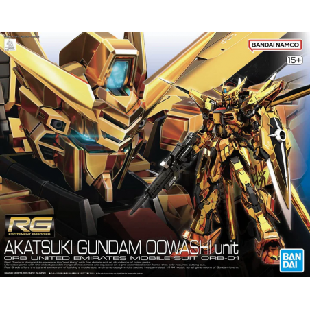 Gundam: RG Akatsuki Gundam Oowashi 1:144,  Bandai