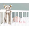 Zazu - Baby comforter, Racoon Robin grijs