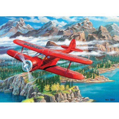 Beechcraft Staggerwing Cobble Hill 500 XL stukjes