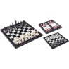 Natural games - 3-in-1 magnetisch spel schaak/dame