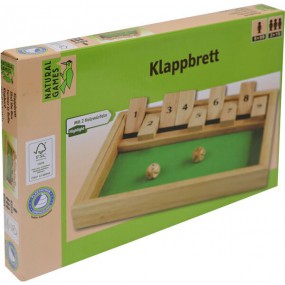 Natural games - Shut the box 27x19cm