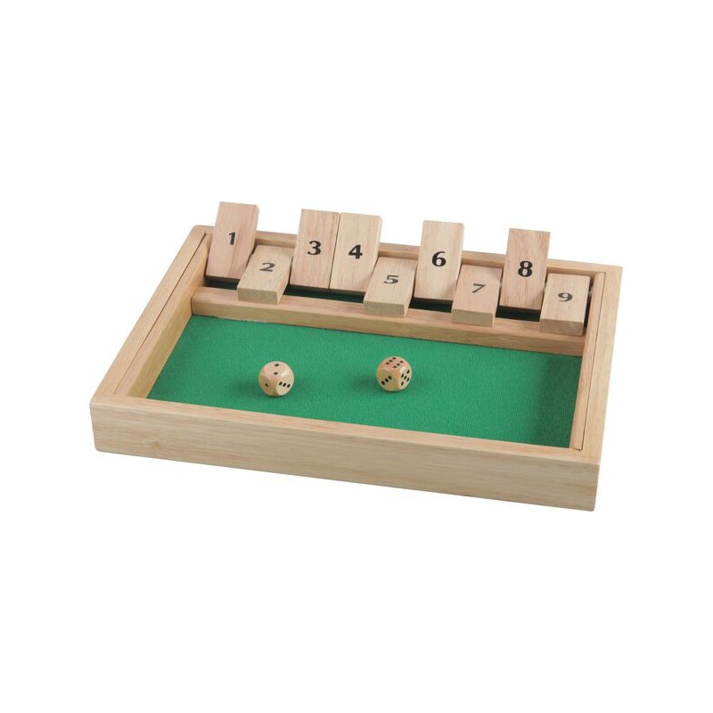 Natural games - Shut the box 27x19cm
