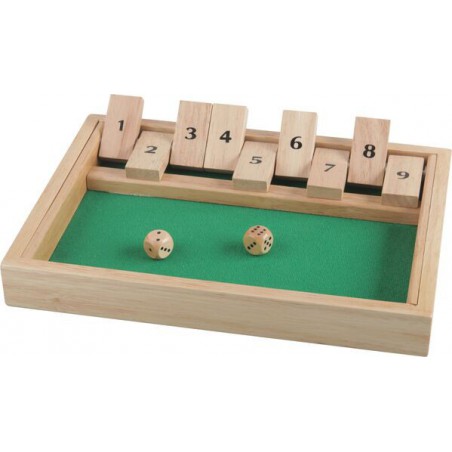Natural games - Shut the box 27x19cm