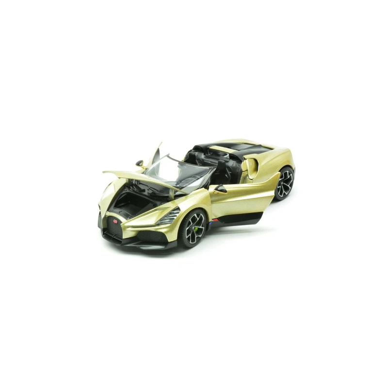 Bugatti W16 Mistral (Goud) 1:24, Welly