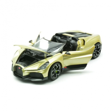Bugatti W16 Mistral (Goud) 1:24, Welly