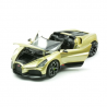 Bugatti W16 Mistral (Goud) 1:24, Welly