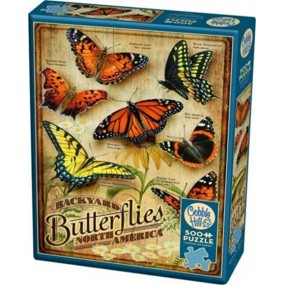 Backyard butterflies, Cobble Hill 500 XL stukjes