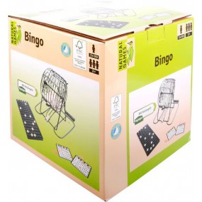 Natural games - Bingo met metalen korf