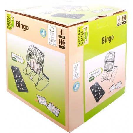 Natural games - Bingo met metalen korf