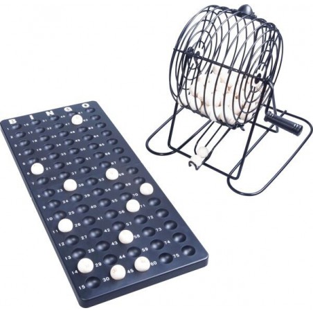 Natural games - Bingo met metalen korf