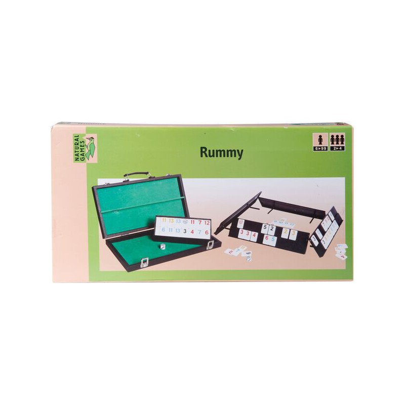 Natural games - Rummy in koffer