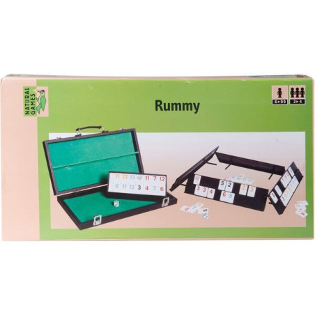 Natural games - Rummy in koffer