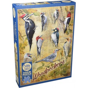 Notable woodpeckers Cobble Hill 500 XL stukjes